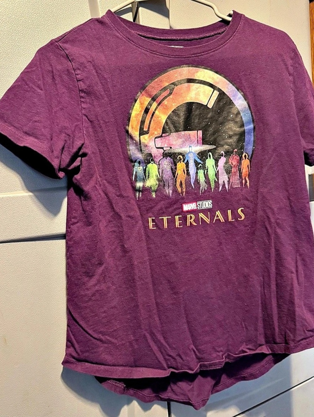 Marvel Eternals Graphic Tee Purple Size Large